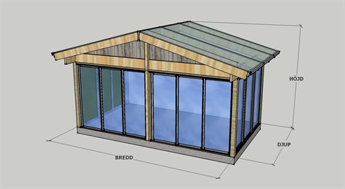 Standardrum 1-säsong Original SZ 1,5
